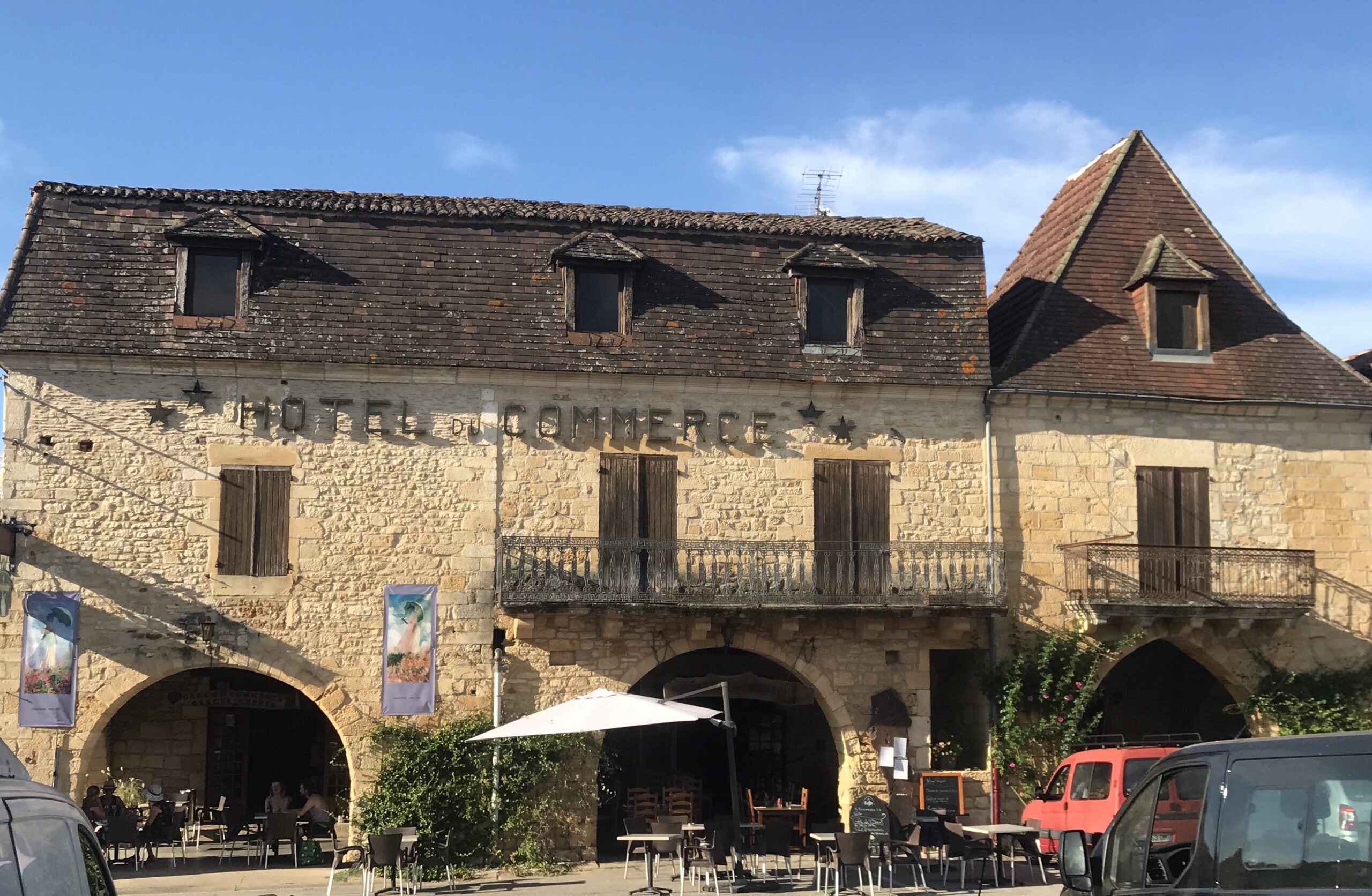 Café du Commerce in Villefranche du Perigord